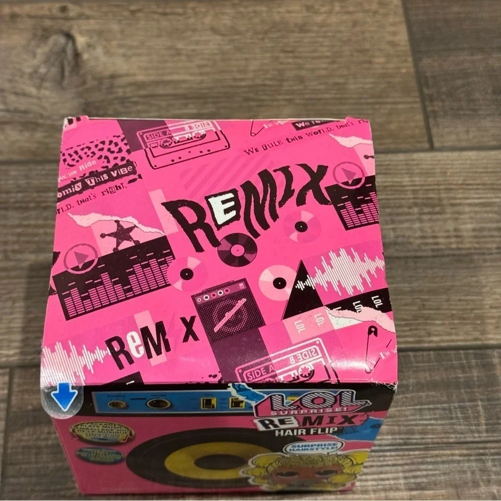 New LOL Surprise REMIX Hair Flips 1 Big Sister Doll Music Record Present OMG